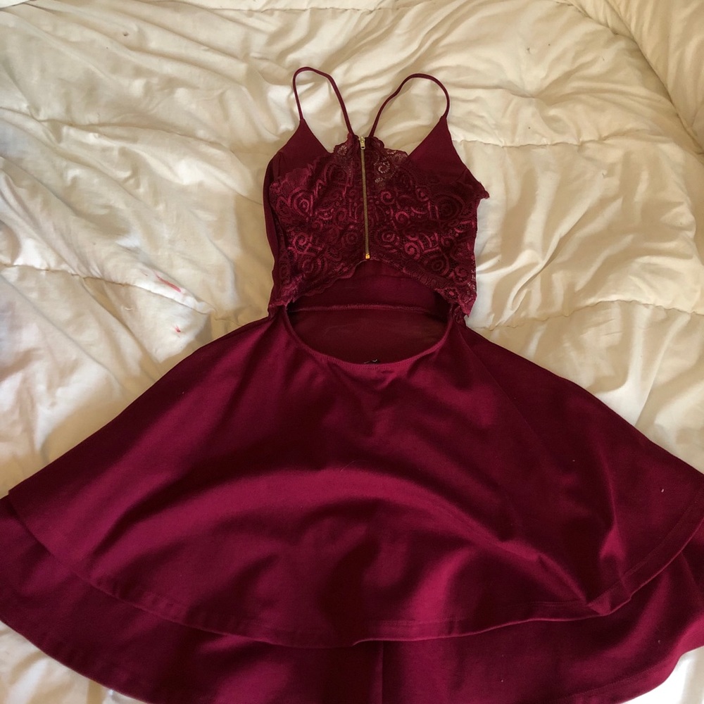 red homecoming dress